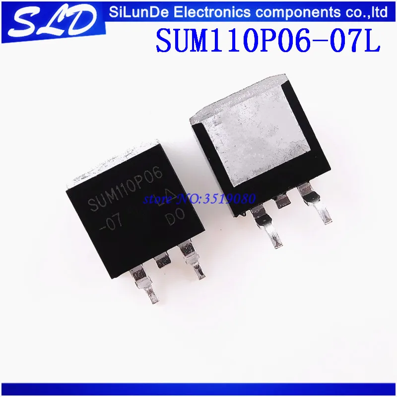 

Free Shipping 5pcs/lot SUM110P06-07L SUM110P06-07L-E3 SUM110P06 -07L TO-263 New and original IN STOCK