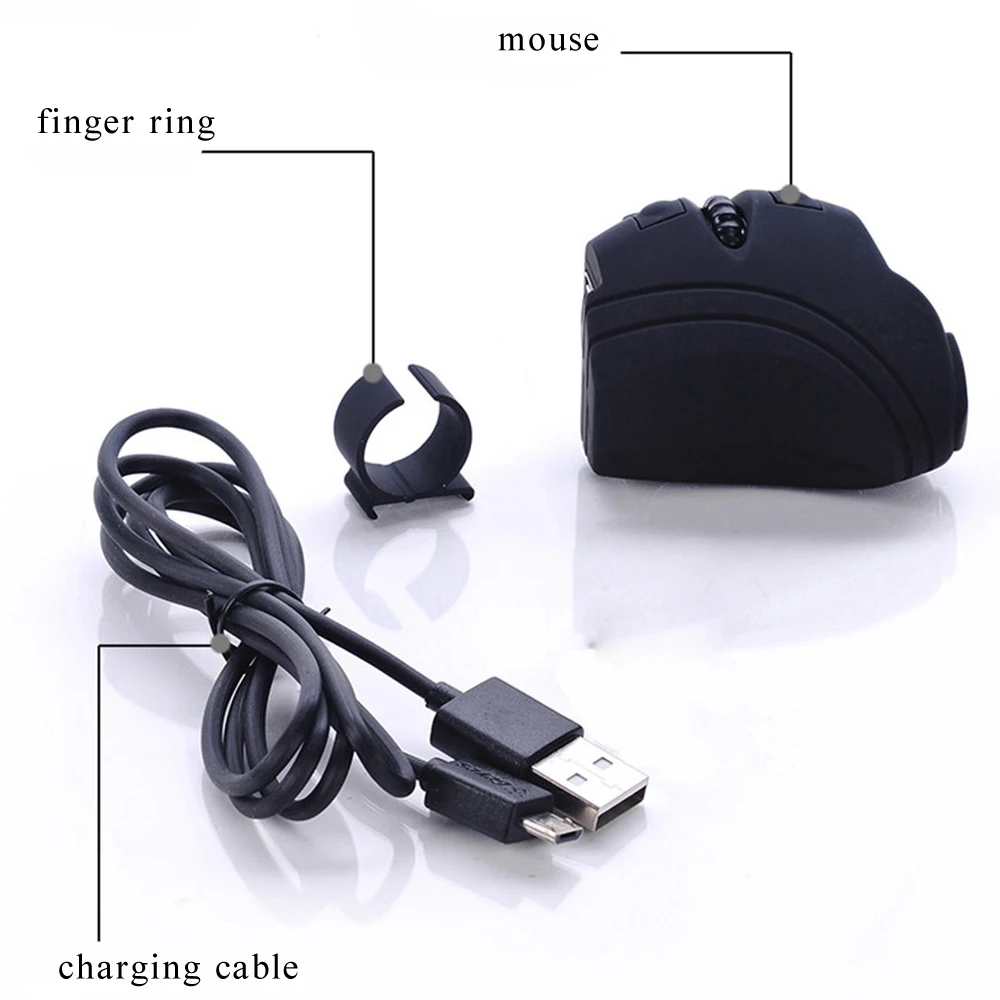 Беспроводная Bluetooth 1000 dpi пальчиковая лазерная мышь мини дизайн перезаряжаемая мышь для Mabook lenovo ASUS hp DELL lenovo Мыши для ноутбуков