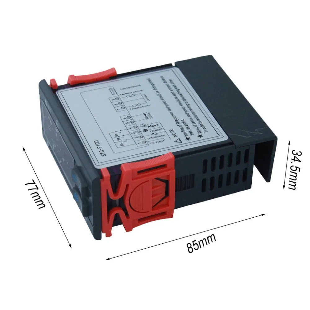 STC 9100 iIntelligent регулятор температуры холодильное размораживание сигнализация