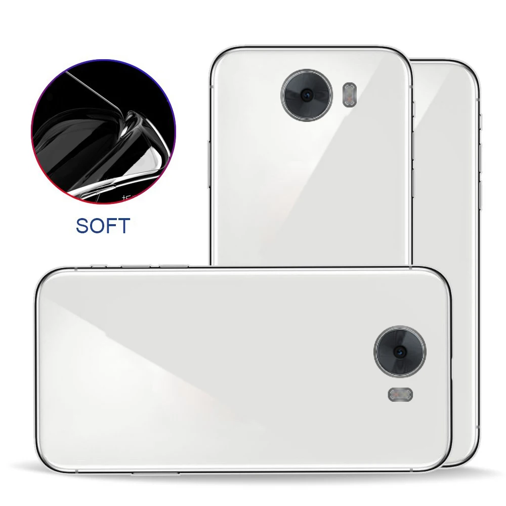 Ультратонкий прозрачный силиконовый чехол для телефона из ТПУ Для Xiaomi Mi