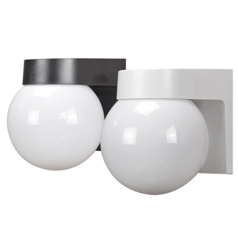 Акриловые светодиодный настенные светильники лампа в виде шара для наружного