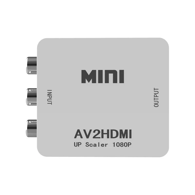 Мини бокс HD конвертер видео AV к HDMI av vga VGA адаптер 1080P|Кабели HDMI| |