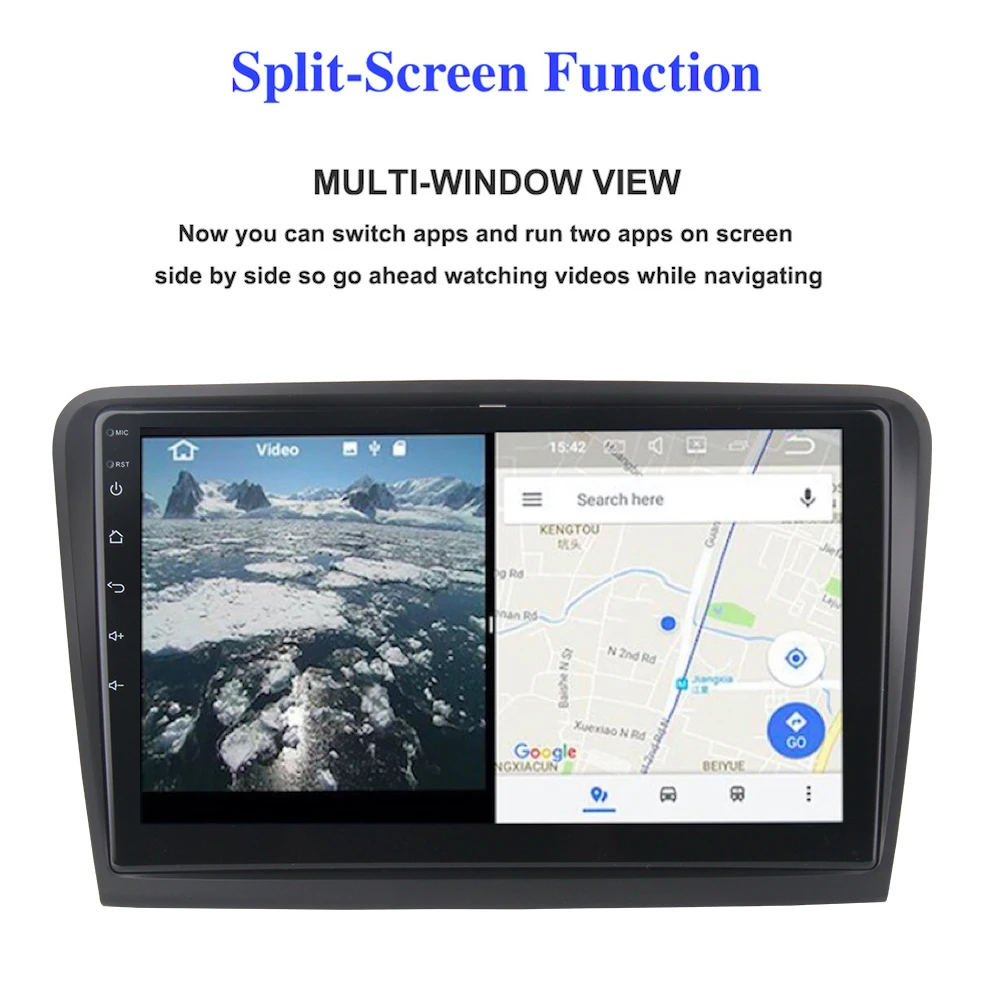 10 2 &quot2.5D IPS экран Автомобильный мультимедийный 1 din GPS для Skoda Superb 2008 2014 Android