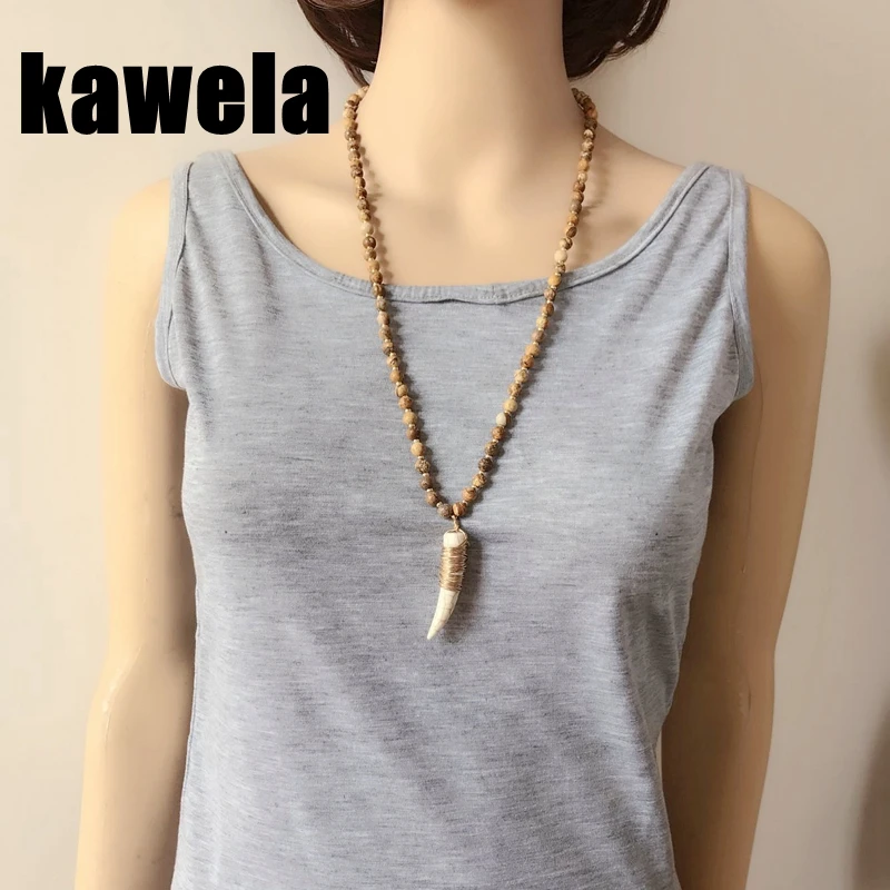 Новые рога мрамор Подвеска для ожерелья в виде камней ювелирные изделия ручной