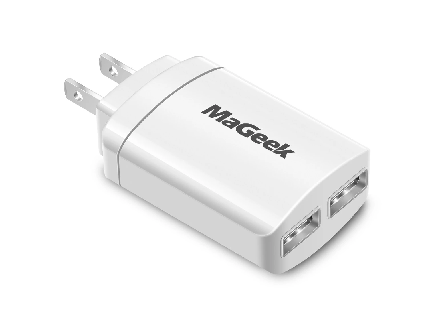 MaGeek 5V2. 4A двойной USB зарядное устройство Быстрая зарядка для телефона портативное зарядное устройство для iPhone зарядное устройство