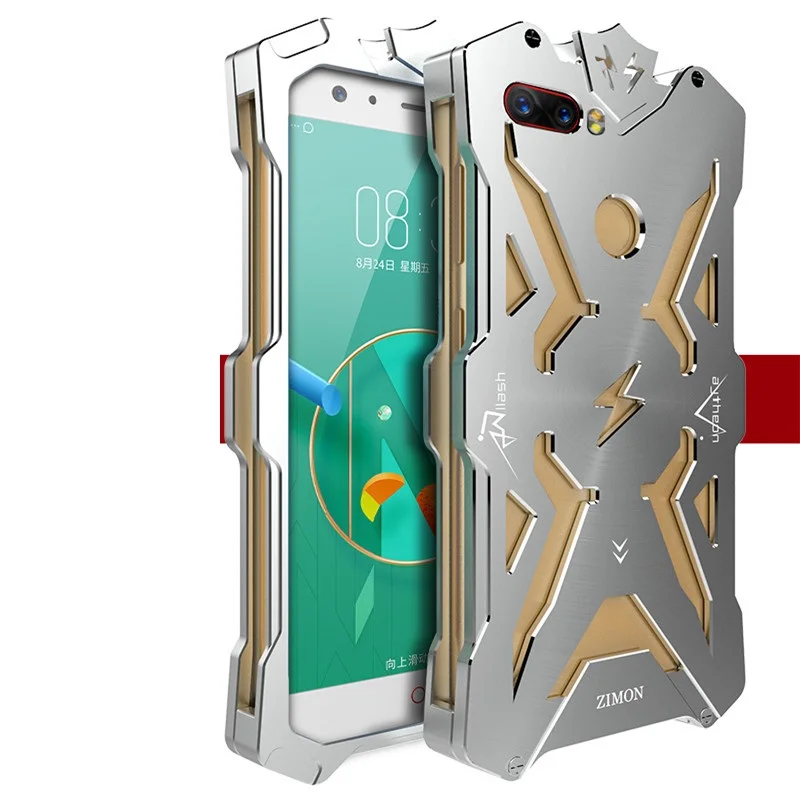Zimon мощный противоударный металлический чехол с винтом для Nubia z17 Z11 mini S алюминиевый чехол для телефона s z17 mini Nubia z17 Z11