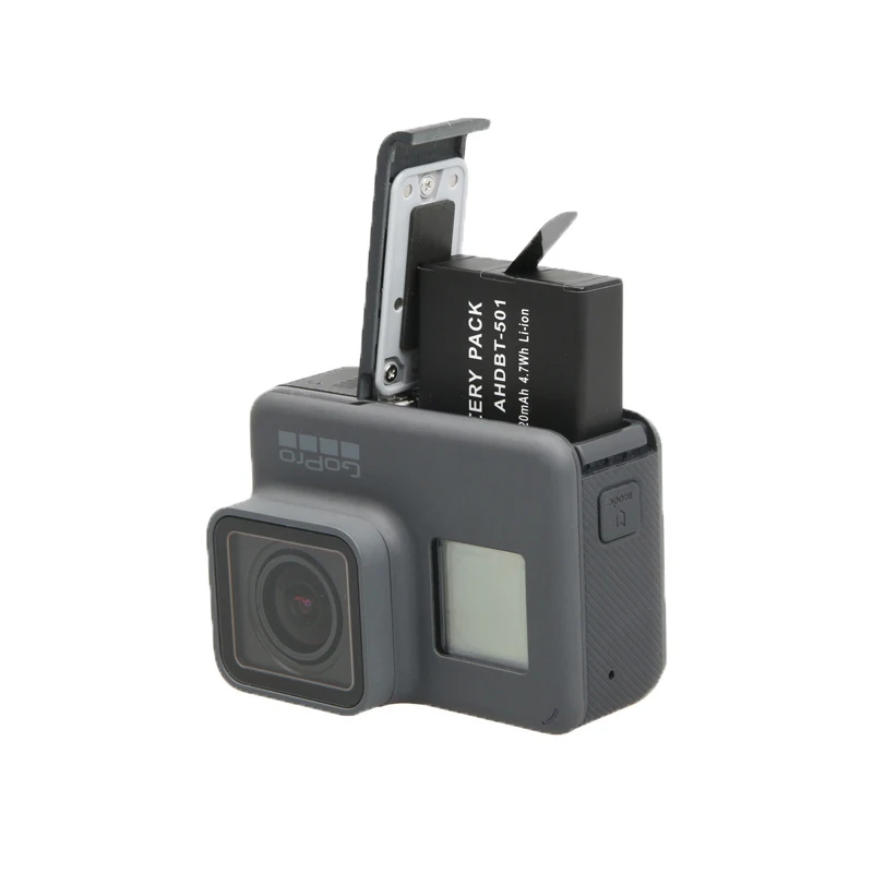 2x батарея go pro Hero 5 Batteria USB LCD смарт Дисплей Электрическое зарядное устройство для