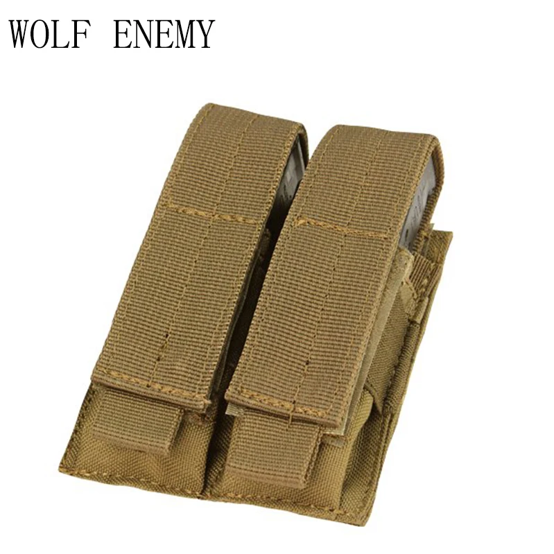 Новый Молл тактический зажим двойной маг сумка для журналов хранения картриджей