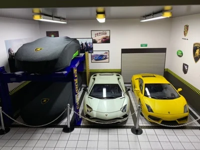 1:18 1:24 1:43 реквизит для сцены обслуживание гаражное шоу модель автомобиля