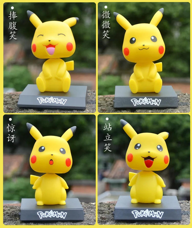 12 см Такара Tomy Покемон Аниме Пикачу фигурка Статуэтка из ПВХ Коллекционная модель подарок на Рождество игрушки