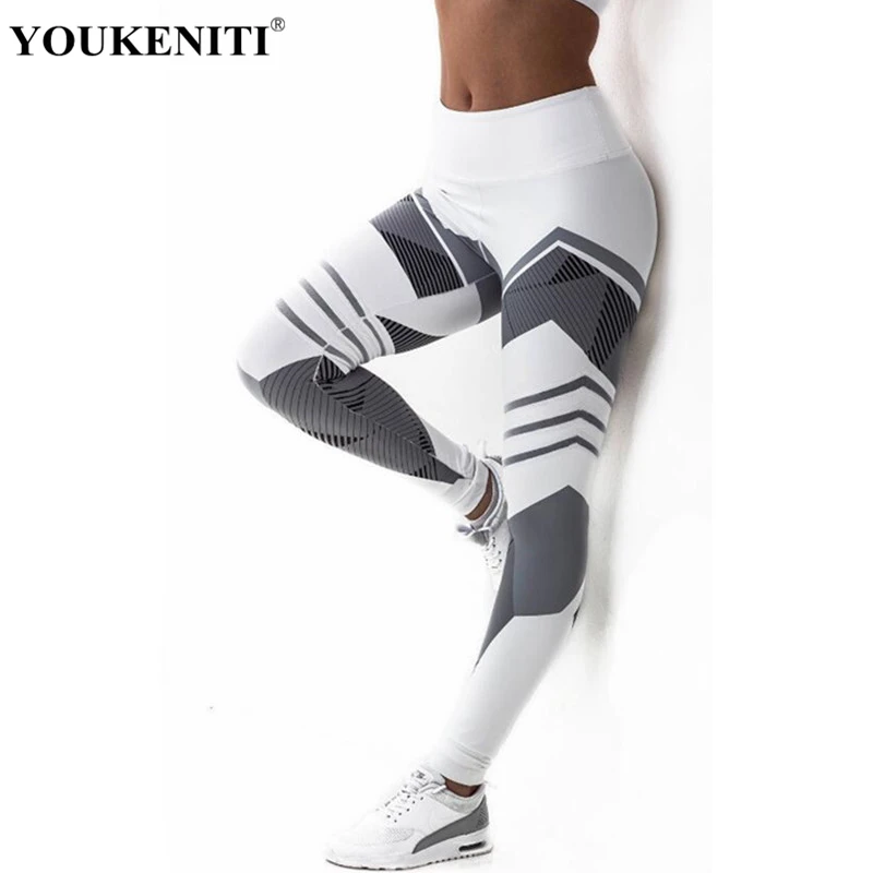 Energy seamless Лоскутные штаны йоги эластичный Фитнес training Колготки женские