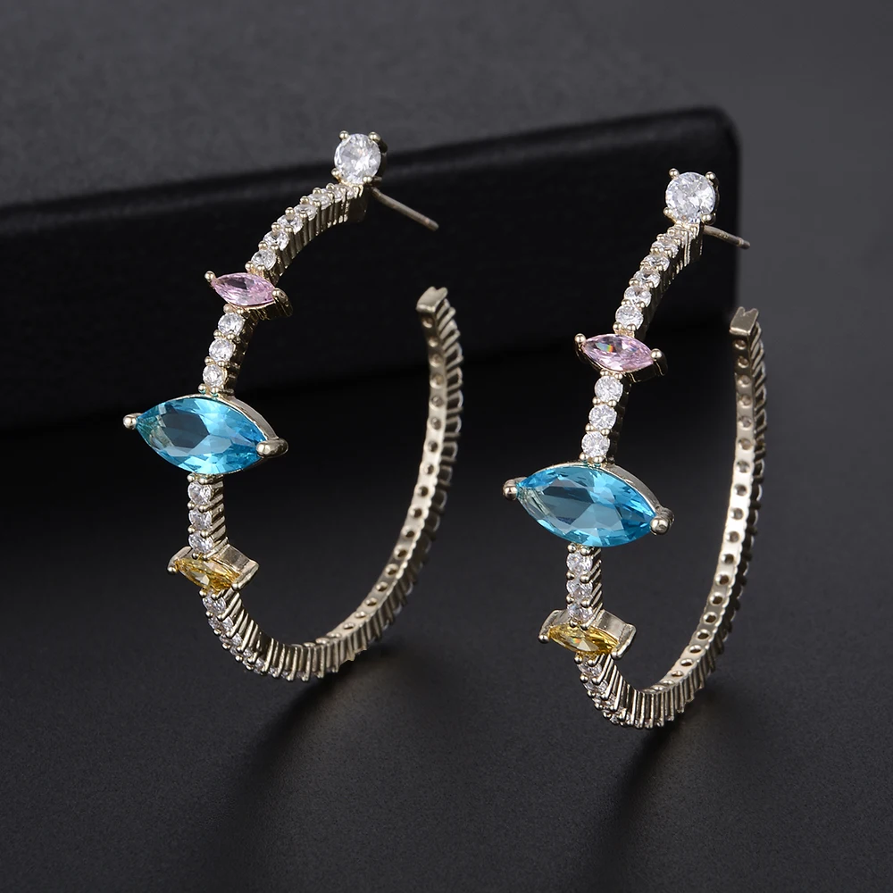 Missvikki Подвески Серебро 925 Оригинальный boucle d'oreille femme крапановая закрепка CZ