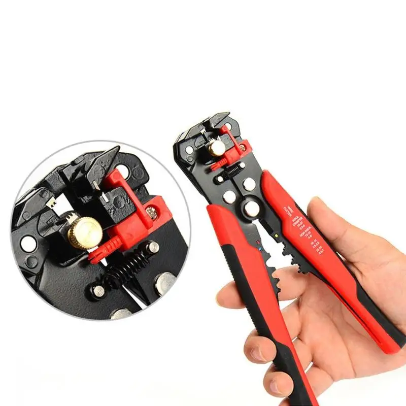 

3 in 1 Multi-functional Tool Automatic Adjustable Crimping Tool Cable Wire Stripper Cutter Peeling Pliers Repair Diagnostic-tool