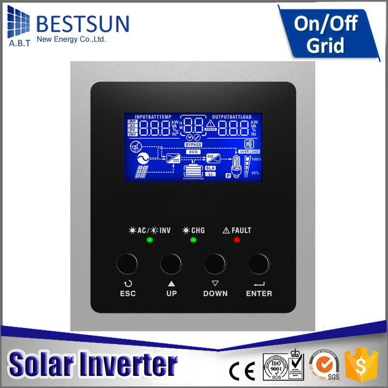 Bps 5000p Suoer высокой частоты 48 В 220 Чистая синусоида Мощность инвертор ШИМ 5000va Вт от