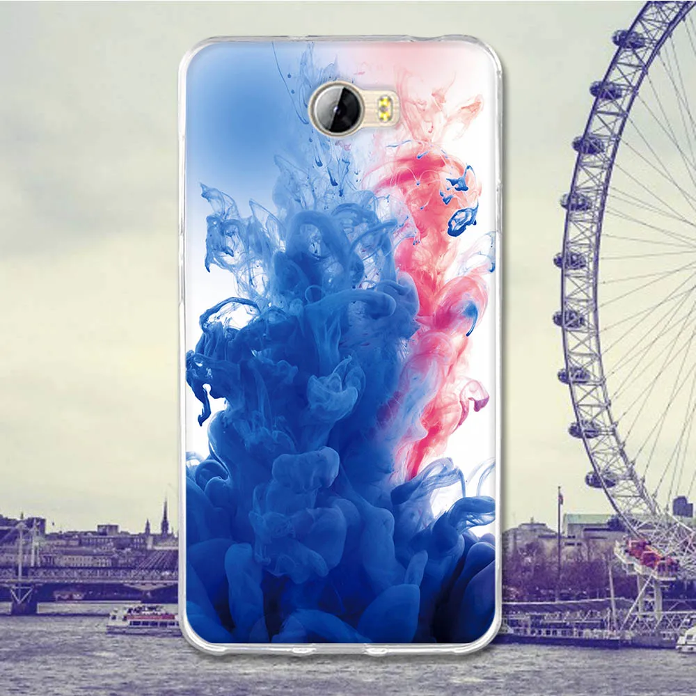 Чехол для Huawei Honor 5A чехол 5 0 Кот мультяшный Резиновый ТПУ силиконовый Ascend Y5 II Y5II / 2