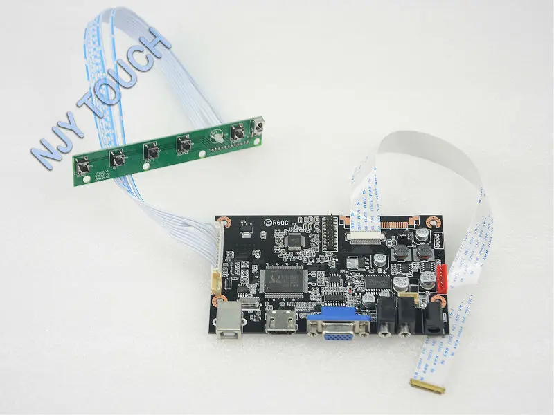 Бесплатная доставка VGA HDMI eDP LCD плата контроллера для 15 6-дюймового B156XW04 V8 V7 30