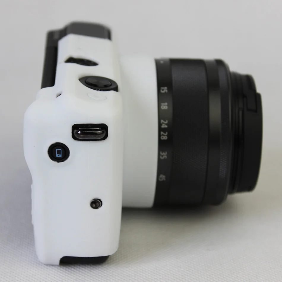 Мягкий силиконовый резиновый защитный корпус для камеры чехол Canon EOS M10 Сумка
