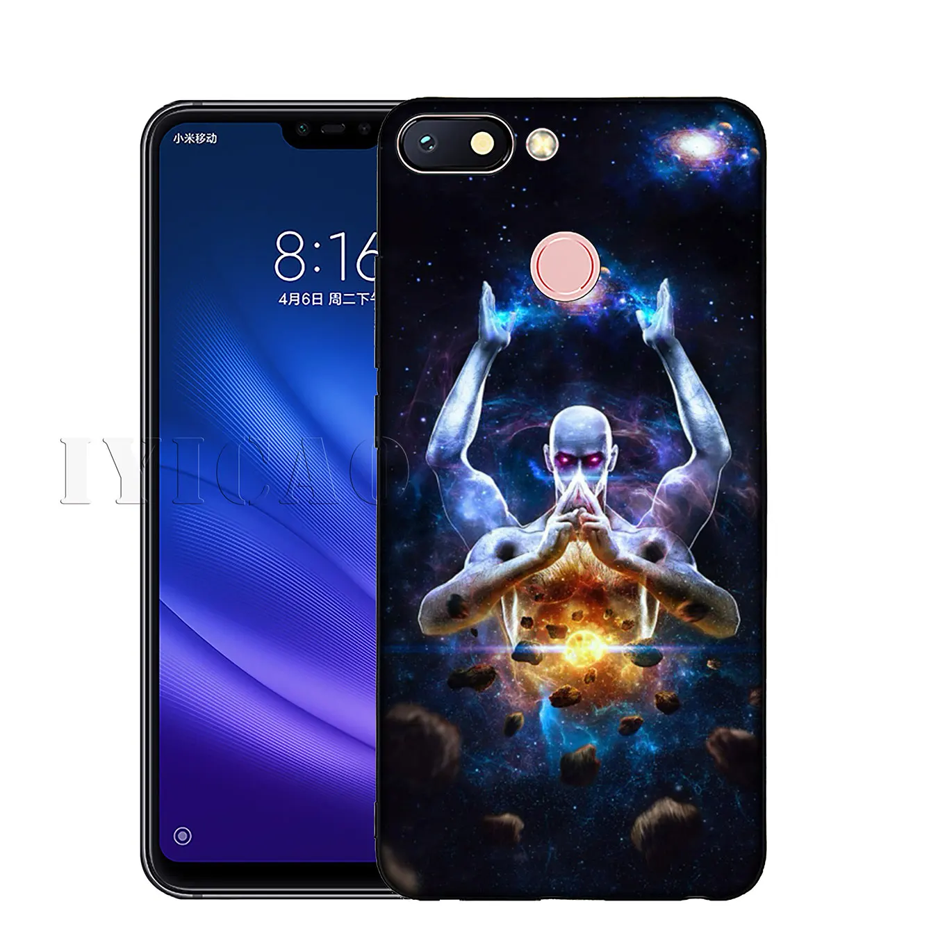 IYICAO Chakra Yoga Fashion Print Soft Silicone Phone Case for Xiaomi Redmi K30 K20 8A 7A 6A 5A S2 GO Note 8 8T 7 5 6 Pro |
