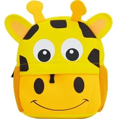 Giraffe Унисекс 3D милый рюкзак с принтом животных, детские школьные сумки для мальчиков и девочек, мультяшный Школьный рюкзак, Детская сумка - Цвет: Giraffe