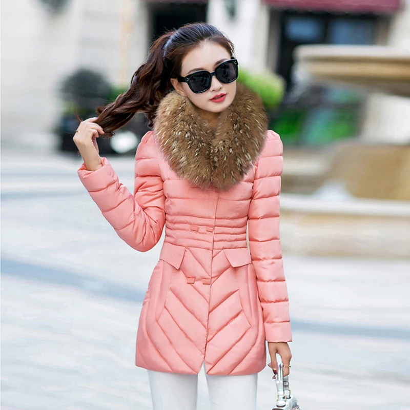 Теплые зимние пуховые куртки 2018 хит продаж утепленные женские пальто и с