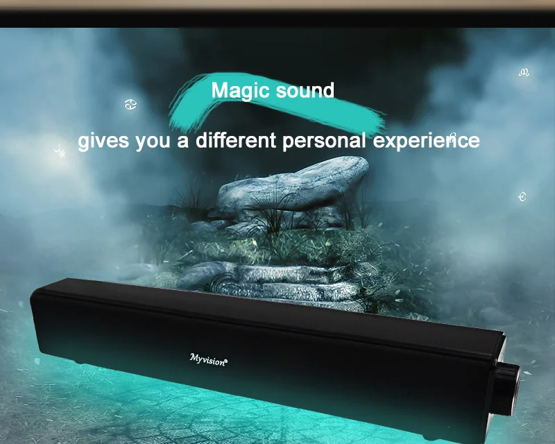 Стиль HIFI портативный Bluetooth бас динамик сабвуфер стерео звуковая панель с микрофоном USB усилители ТВ динамик компьютерный аудио