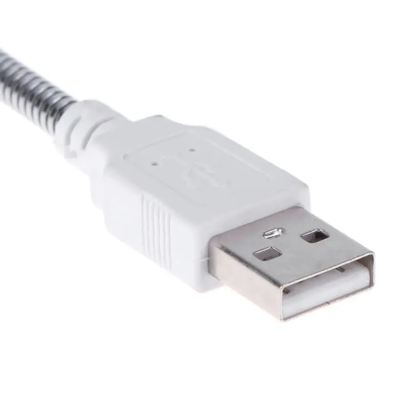 ALLOYSEED USB удлинитель светодиодный светильник Кабель адаптер металлическая гибкая
