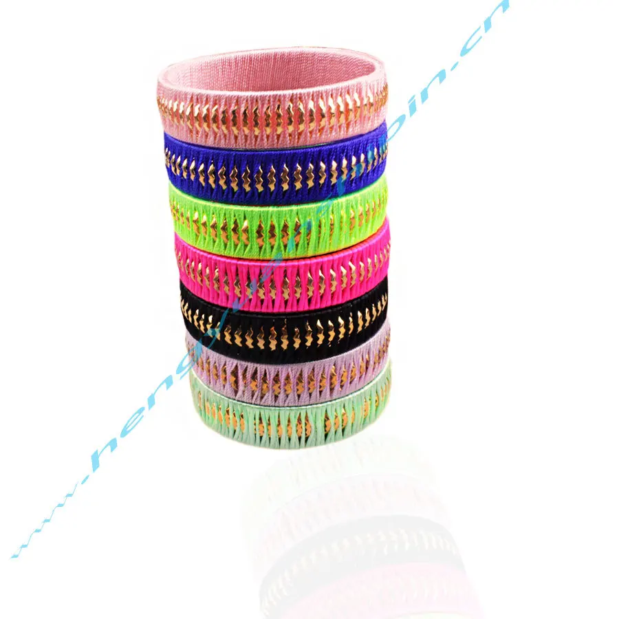 Мода флуоресцентные цвета плетеный браслет браслеты специально разработаны для