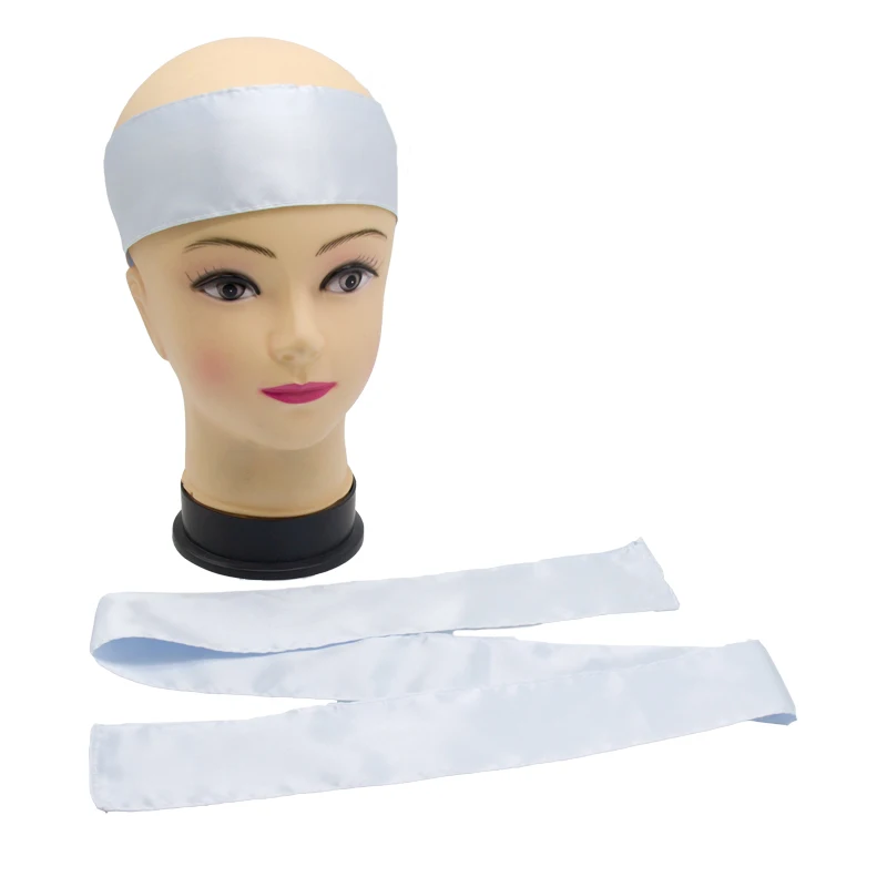 Blank Stock 2019 Virgin Hair Extensions Satin Head Scraft Wraps Band Women Human Peach Scarf Wrappi | Дом и сад