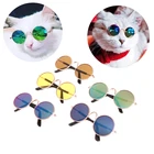 Модные маленькие солнцезащитные очки для питомцев очки для ухода за собаками и кошками защита для глаз очки для щенков и кошек крутой реквизит для фото