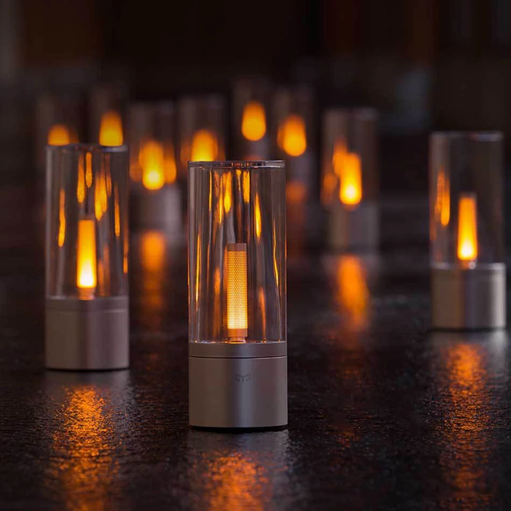 Xiaomi Mijia YEELIGHT Candela свет умный контроль светодиодный ночник атмосферный для