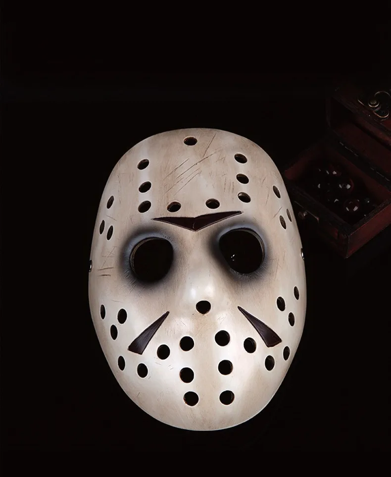 1 шт./лот, Черная пятница, № 13, маска Джейсона Voorhees Freddy, хоккейные маскарадные вечерние маски, маскарадные маски на Хэллоуин для взрослых