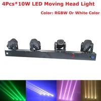 2019 hot led bar beam moving head stage light 4x10w rgbw 4in1 led beam lights perfect for party wedding disco events lighting