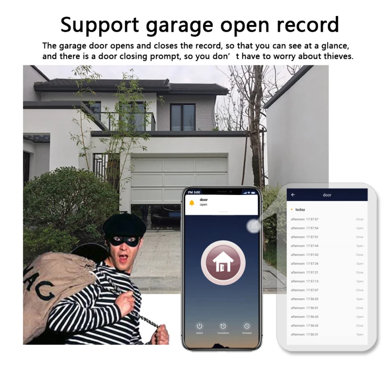 Ewelink WiFi переключатель контроллер гаражных дверей для автомобиля открывалка