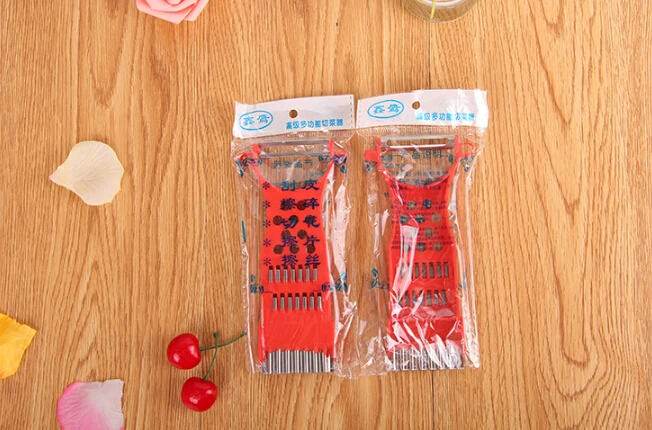 2 шт./лот резак для нарезки овощей и фруктов регулируемые лезвия из нержавеющей