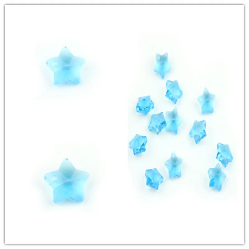 Бесплатная доставка 1000 шт./лот 14 мм аквамариновые Хрустальные стеклянные бусины