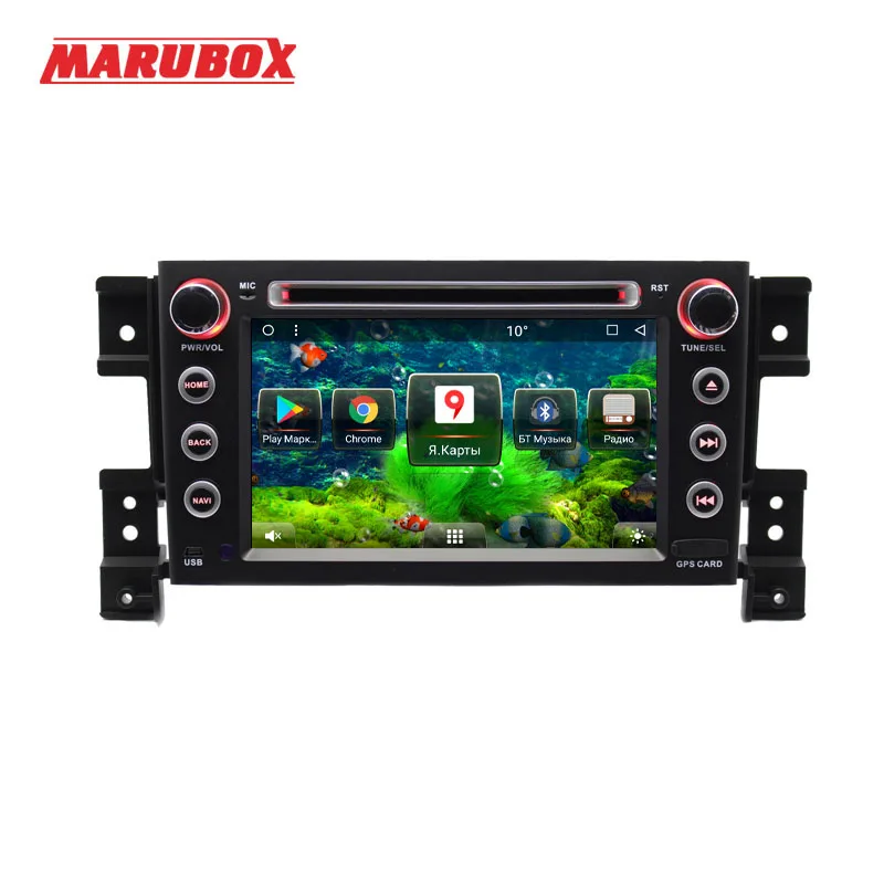 MARUBOX 7A905MT8 Штатная магнитола для Suzuki Grand Vitara 2005 2012 Головное устройство на ОС Android 8.1