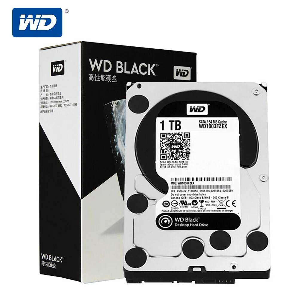 Western Digital Black 1 ТБ 2 5 &quotSATA III внутренний жесткий диск HDD HD Жесткий 6 ГБ/сек. 32M 9 мм 7200