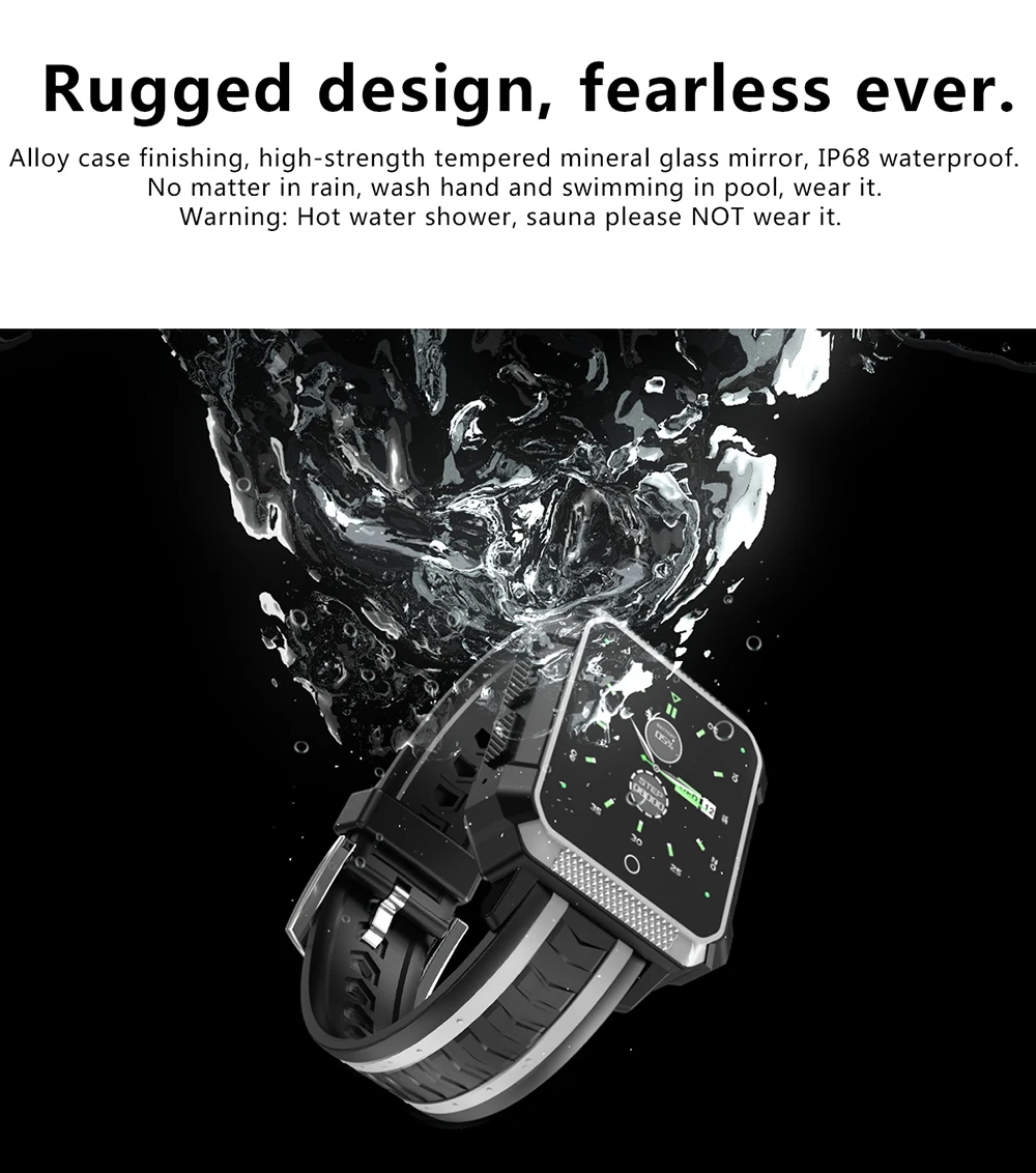 Смарт-часы H7, водонепроницаемые мужские Смарт-часы, Android 4G, Bluetooth, спортивные Смарт-часы, Android, водонепроницаемые, Mtk6737, камера, уличные часы