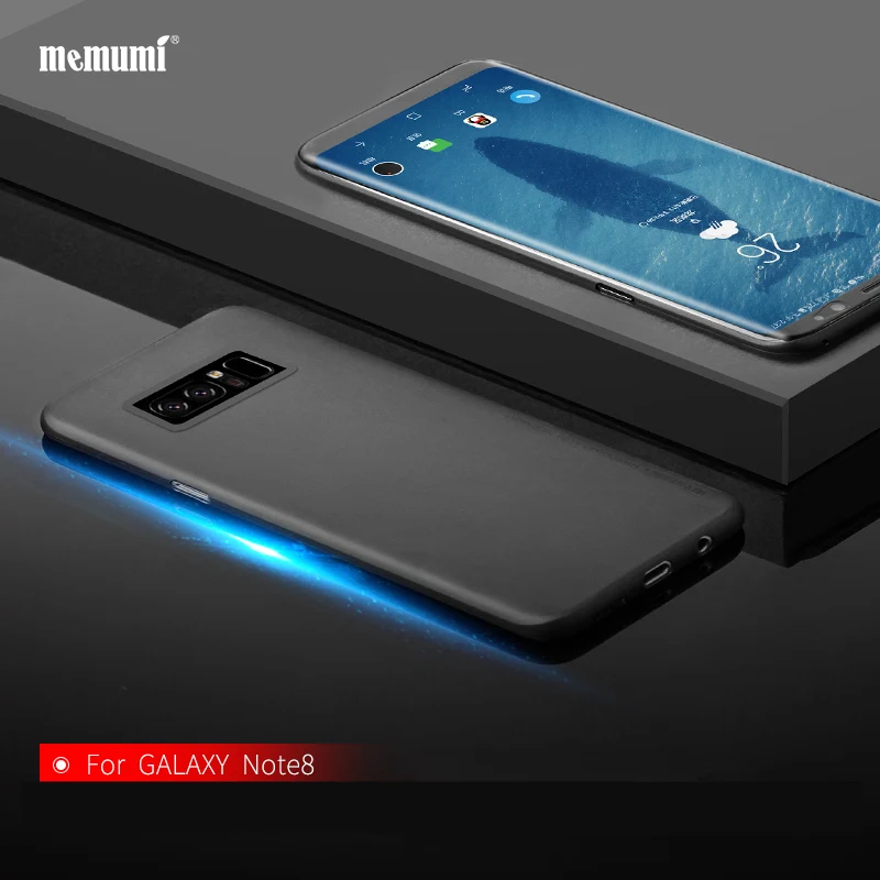 Тонкий чехол memumi 0 3 мм для Samsung Galaxy Note 8 с защитой от отпечатков пальцев U тонкий