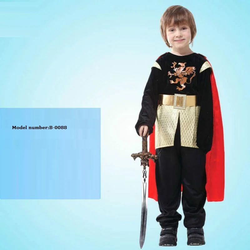 M XL костюм Цезарь на Хэллоуин для мальчиков Детская одежда костюмированной