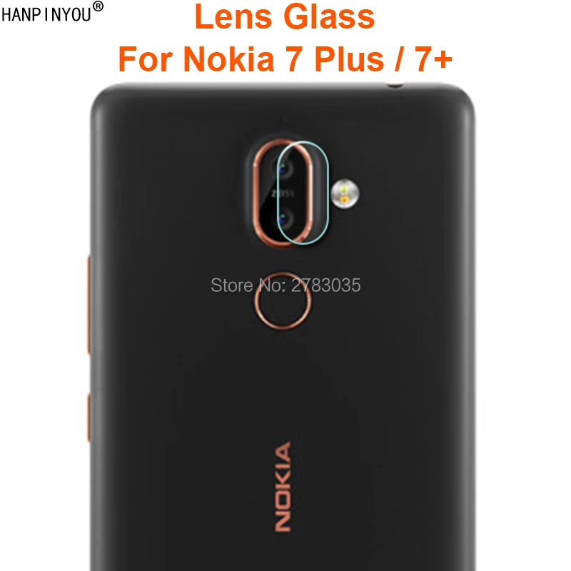 Для Nokia 7 Plus + TA 1046 1055 6 0 &quotПрозрачная ультратонкая Защитная пленка для объектива