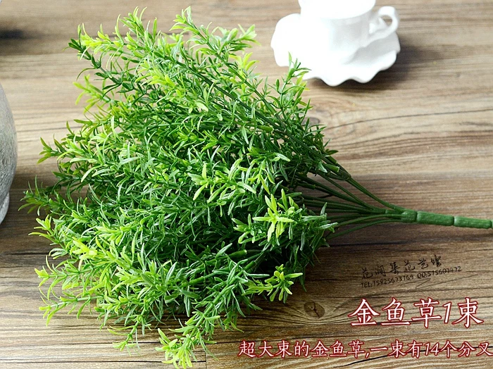 Пластик декоративный цветок оптовые растения оставляет моделирование Эвкалипт