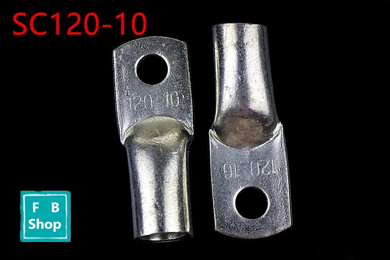 

1 шт., медный наконечник для болта 10 мм, 120 мм2