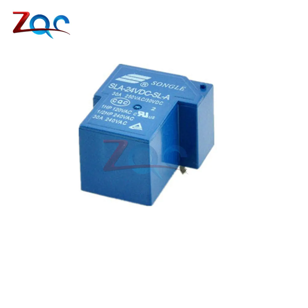 SLA-24VDC-SL-A SLA-24VDC 24V 30A 4Pin T90 Мощность реле