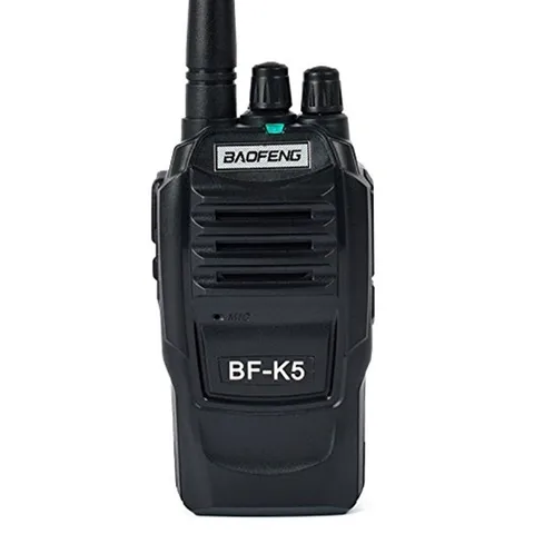 Портативная рация Baofeng BF-K5, 5 Вт, диапазон частот UHF 400-470 МГц, для пеших прогулок, кемпинга, троллинга