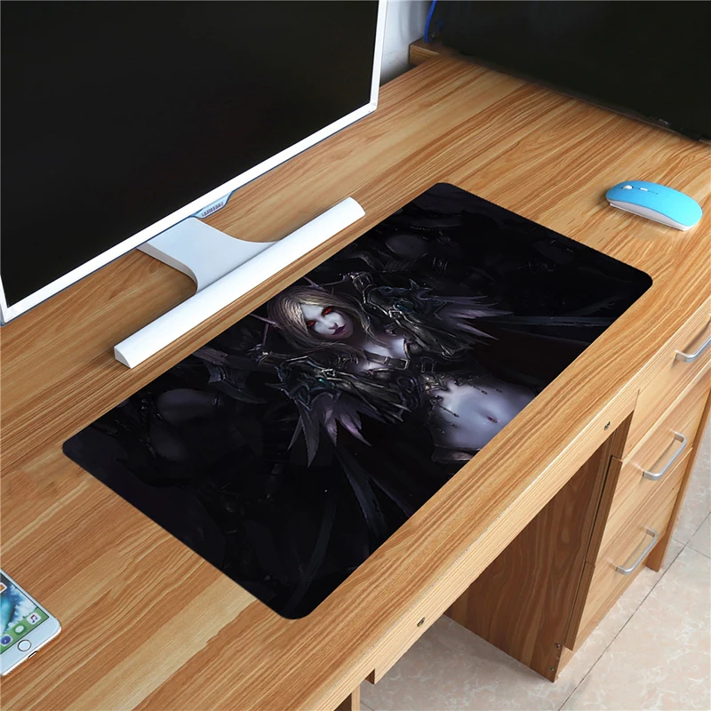 60x30 см резиновый WOW игровой коврик для мыши World of Warcraft модный ноутбука скорость otaku