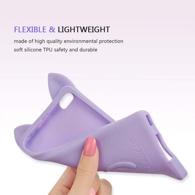 For Xiaomi Redmi 3S Case Cute Color Cat Ears Soft Silicone GEL Phone 3 Pro Prime Coque Funda |