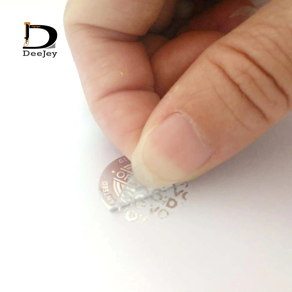 2000 шт./партия одноразовые голографические наклейки 20 мм|Декоративные пленки| |