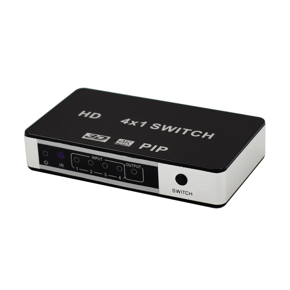 PIP 4 в 1 HDMI переключатель с пультом дистанционного управления для PS3 PS4