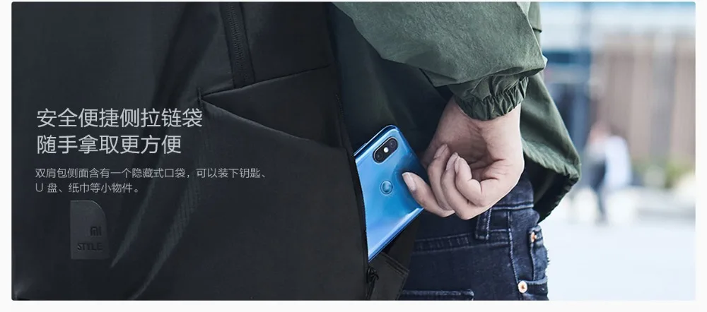 Новинка, Xiaomi, спортивная сумка для отдыха, тонкий рюкзак для путешествий, 23л, полиэстер, прочный, iP4, водонепроницаемая сумка для мужчин, женщин, студентов